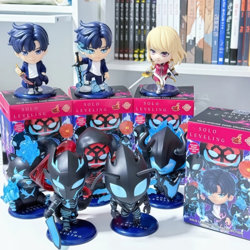 Action Figure Stand - สินค้าพร้อมส่ง กล่องสุ่มสะสม ฟิกเกอร์พีวีซีขนาดเล็ก 10 ซม. สไตล์อนิเมะ