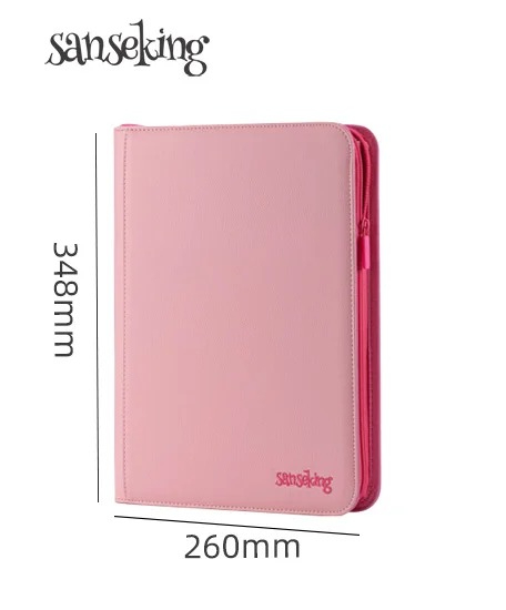 Pokemon Binder Card - ซันเซคิง พรีเมียม แฟ้มใส่การ์ด PU แบบซิป 9