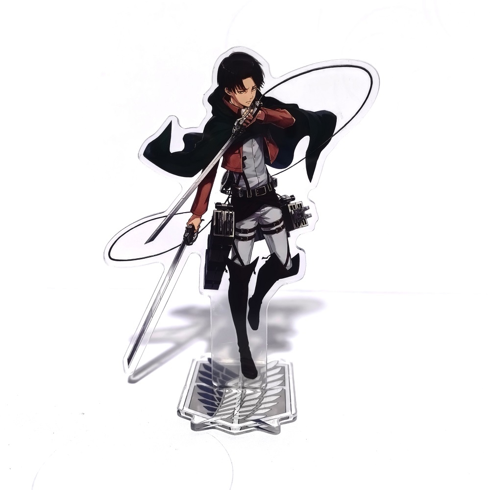 โจมตีTitanอะคริลิคยืนEren Mika - Action Figure Stand บทวิจารณ์และราคา