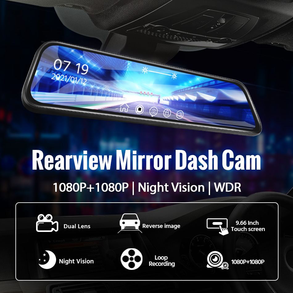E-ACE 10 นิ้วรถ DVR เครื่องบัน - Graded Card Display บทวิจารณ์และราคา