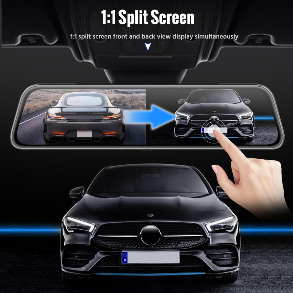 E-ACE 10 นิ้วรถ DVR เครื่องบัน - Graded Card Display บทวิจารณ์และราคา