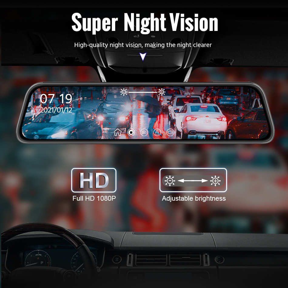 E-ACE 10 นิ้วรถ DVR เครื่องบัน - Graded Card Display บทวิจารณ์และราคา