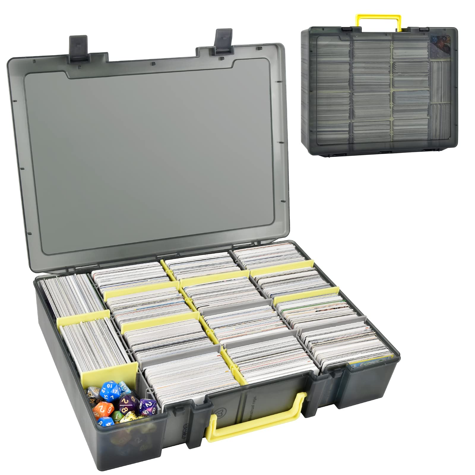 กล่องเก็บการ์ดใส 2300+ ใบ พร้อ - Trading Card Binder บทวิจารณ์และราคา