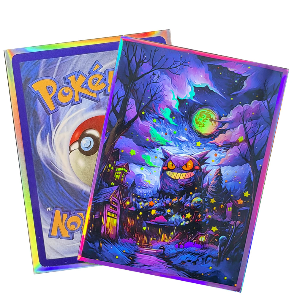 60PCS 66x91 มม.โปเกมอน เกนการ์ - Pokemon Binder Card บทวิจารณ์และราคา